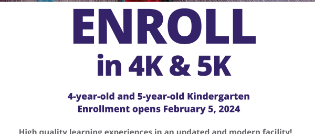 Enroll 4K & 5K 