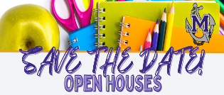 Save The Date: 2023-24 Open Houses